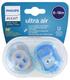 Avent Ultra Air 2 Orthodontic Soothers 6-18 Months - Colour: Blue Bear