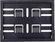 Рамка номерного знака Protech 18x14 см, Швейцария, цвет черный