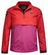 BLAUER SPRING PULL WOMAN SZ.XS,TEXT.JACKET,RED/PUR