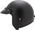 Шлем MTR Jet Fiber, цвет черный матовый, размер XS