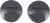 Боковые крышки для шлема MTR S-5, цвет черный, 2 шт.