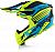 Acerbis X-Track VTR S22, cross helmet Color: Matt Turquoise/Neon-Yellow/Black Size: XS