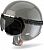 Airoh Garage/Six Days Trophy, visor with holding strap Clear