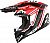 Airoh Aviator 3 League, cross helmet Color: Black/Red/White Size: L