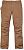 Carhartt Duck Dungaree, textile pants Color: Brown Size: W30/L30