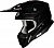 Just1 J18 Solid, cross helmet Color: Matt-Black Size: XS