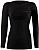 Lenz 6.0 S20 Merino, long sleeve shirt woman Color: Black Size: XS
