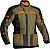 Lindstrands Transtrand, textile jacket waterproof Color: Dark Green/Orange/Black Size: 46