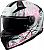 LS2 FF811 Vector II Darkflo, integral helmet Color: White/Pink Size: XXS