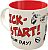 MOTOmania Kick-Start Your Day!, cup 9 cm x 9 cm x 9 cm