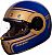 SMK Retro Seven, integral helmet Color: Blue/Gold Size: XS