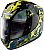 Nolan N60-6 Foxtrot, integral helmet Color: Black/Neon-Yellow/Blue/Green Size: L