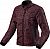 Revit Shade H2O Leopard, textile jacket waterproof woman Color: Dark Red/Black Size: XS