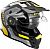 Rocc 781, endure helmet Color: Black/Grey/Neon-Yellow Size: S