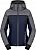 Spidi Hoodie II, textile jacket H2Out women Color: Dark Blue/Silver/Black Size: XS