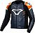 Macna Tronniq, leather/textile jacket Color: Dark Blue/Black/Orange/White Size: 46