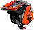 Airoh TRR S Pure, jet helmet Color: Matt Orange/Grey/Black Size: XS