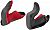 Подушечки щек для шлема X-Lite X-661, цвет красный, размер XS/S 40 мм