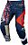 Klim XC Lite Digital Chaos S22, textile pants Color: Dark Blue/Red/Grey Size: 28