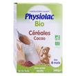 PHYSIOLAC BIO CEREALES CACAO 6 MOIS+ 200G 