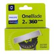 PHILIPS ONE BLADE 360 2 LAMES RECHARGES 