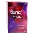 DUREX FEELING EXTRA STANDARD 20 PRESERVATIFS 